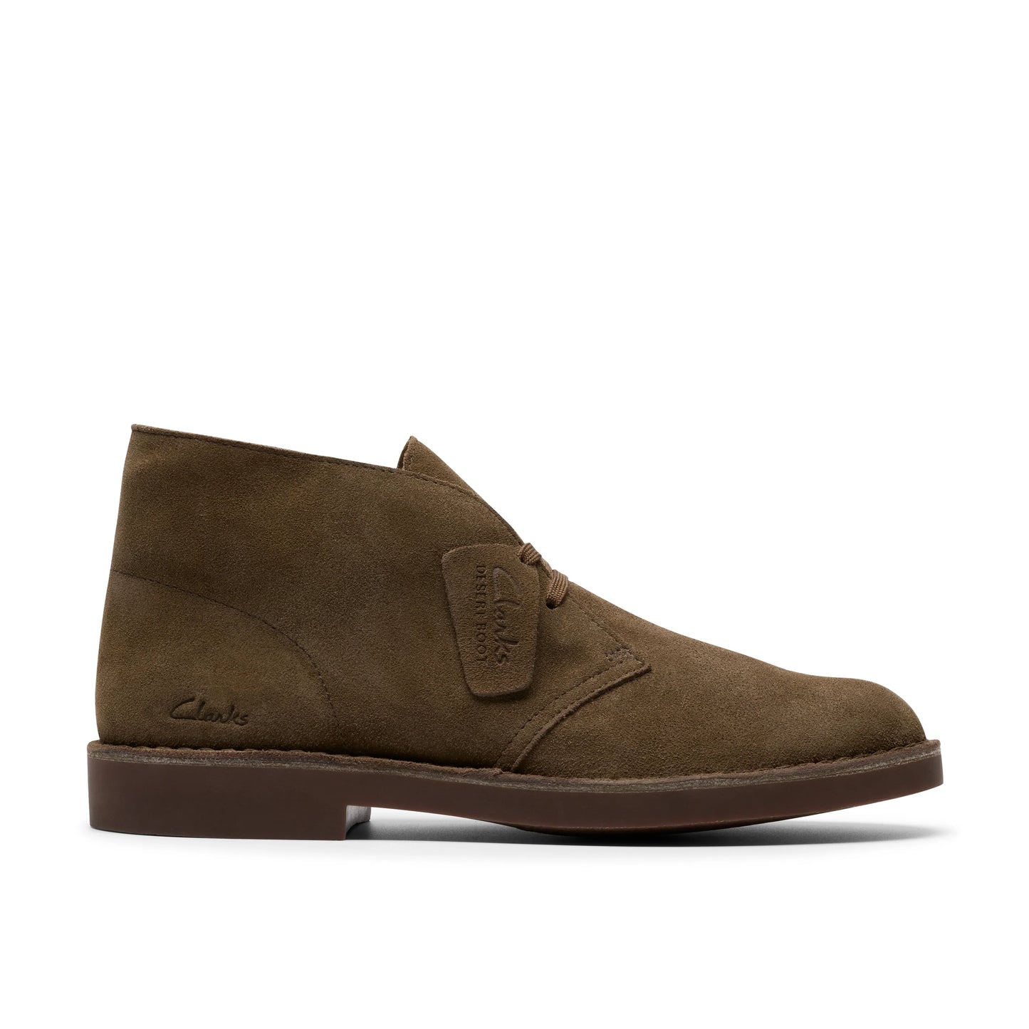 Botas De La Marca Clarks Para Hombre Modelo Desert Bt Evo Khaki Suede En Color Caqui