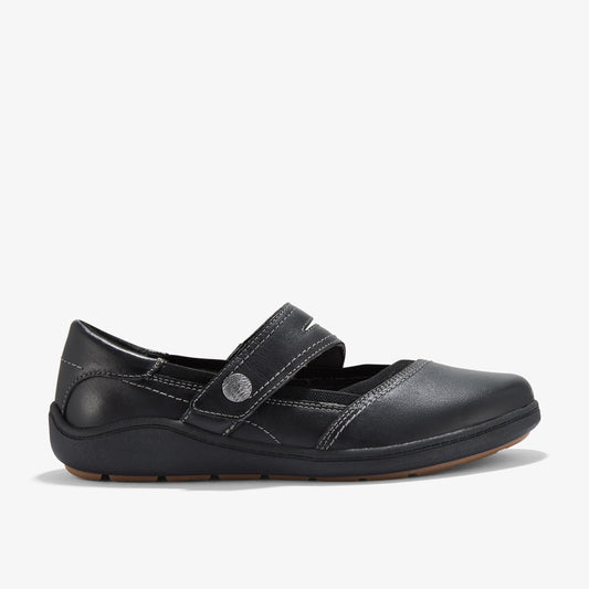 Zapatos Casual De La Marca Clarks  Para Mujer Modelo Bryianne Janey Black Leather En Color Negro