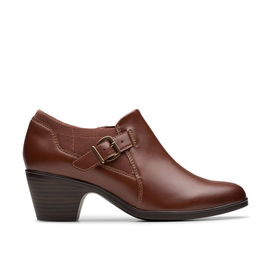 Zapatos Casual De La Marca Clarks  Para Mujer Modelo Emily2 Darcey British Tan Lea En Color Marrón