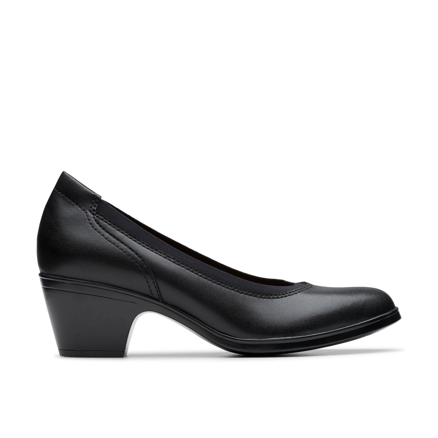 Zapatos Casual De La Marca Clarks  Para Mujer Modelo Emily2 Edyth Black Leather En Color Negro