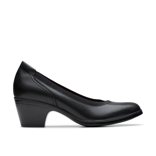 Zapatos Casual De La Marca Clarks  Para Mujer Modelo Emily2 Edyth Black Leather En Color Negro