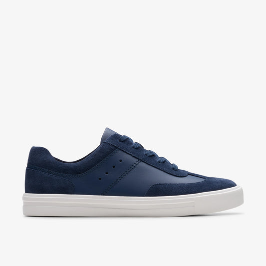 Sneakers De La Marca Clarks  Para Mujer Modelo Makea Court Navy Leather En Color Azul