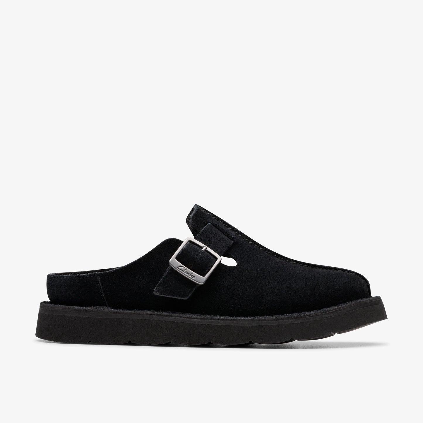Sandalias De La Marca Clarks  Para Mujer Modelo Solsbury Mule. Black Sde En Color Negro