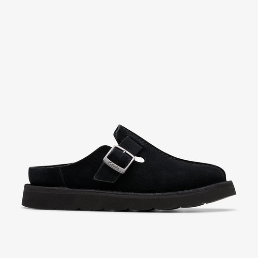 Sandalias De La Marca Clarks  Para Mujer Modelo Solsbury Mule. Black Sde En Color Negro