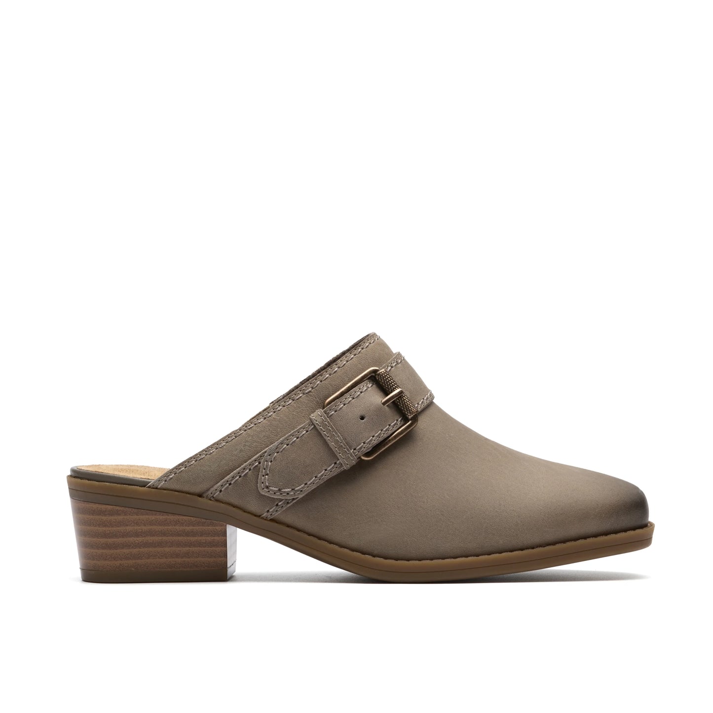Zapatos Casual De La Marca Clarks Para Mujer Modelo Danyelle Mist Light Taupe Lea En Color Beige