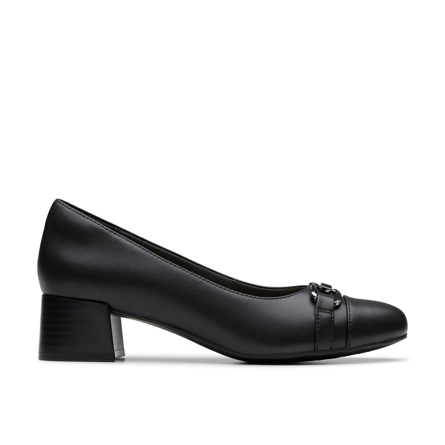 Zapatos De Vestir De La Marca Clarks  Para Mujer Modelo Iridessa Erin Black Leather En Color Negro