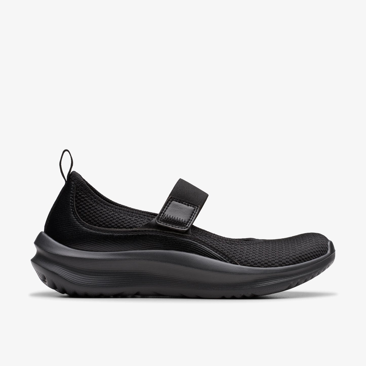 Sneakers De La Marca Clarks Para Mujer Modelo Solevana Jane Black En Color Negro