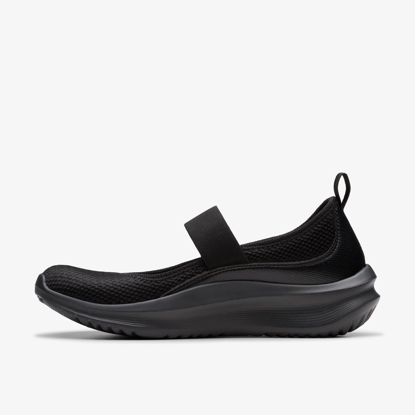 Sneakers De La Marca Clarks Para Mujer Modelo Solevana Jane Black En Color Negro