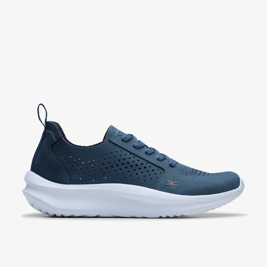 Sneakers De La Marca Clarks  Para Mujer Modelo Solevana Style Navy En Color Azul