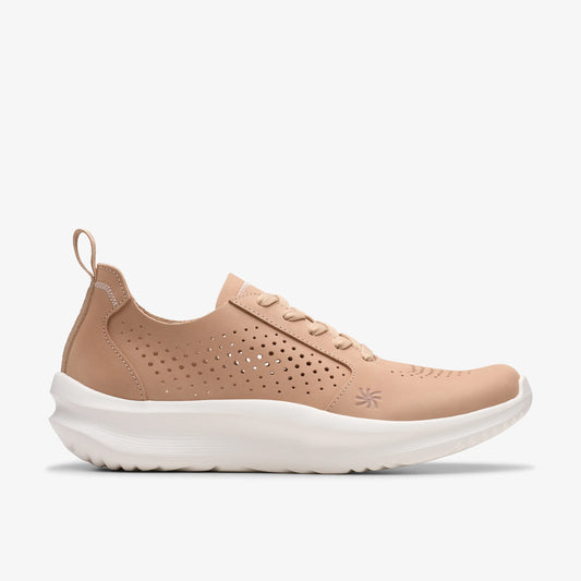 Sneakers De La Marca Clarks  Para Mujer Modelo Solevana Style Sand En Color Beige