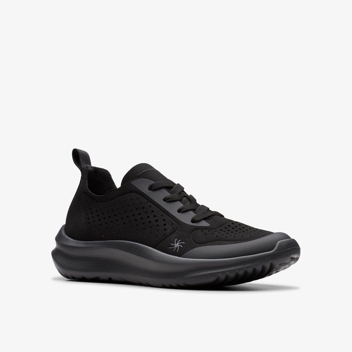 Sneakers De La Marca Clarks Para Mujer Modelo Solevana Tie Black En Color Negro