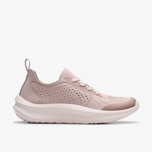 Sneakers De La Marca Clarks  Para Mujer Modelo Solevana Tie Mauve Combi En Color Rosa
