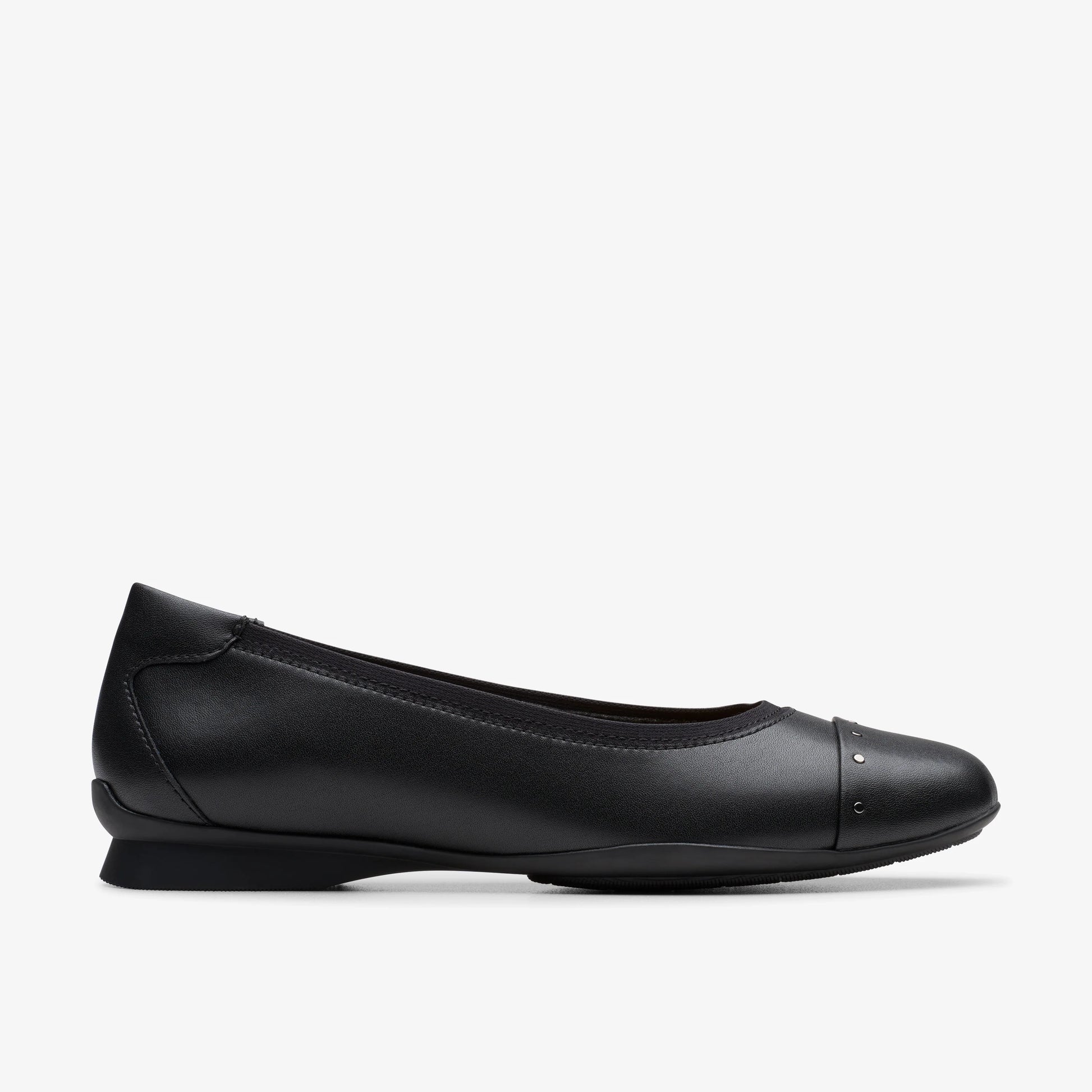 Zapatos Casual De La Marca Clarks  Para Mujer Modelo Jazmynn Eve Black Leather En Color Negro