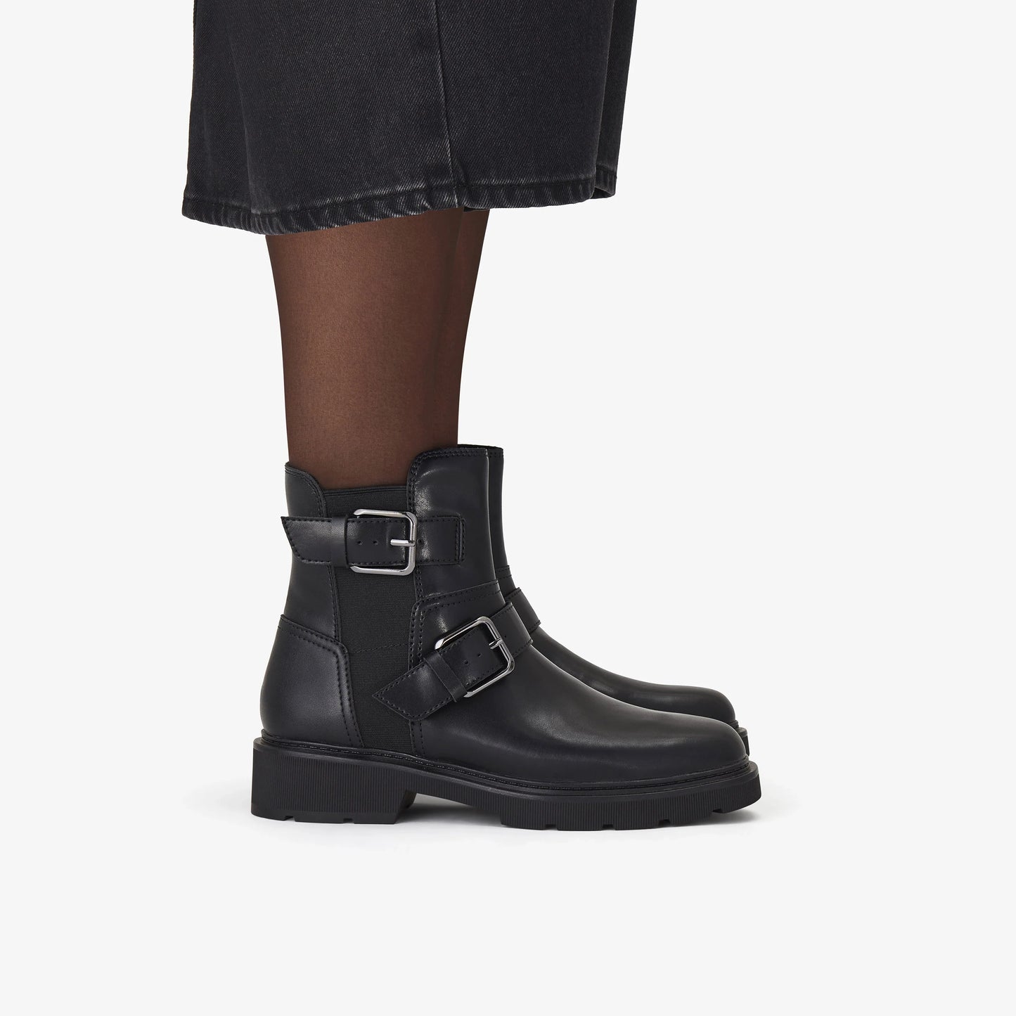 Botas De La Marca Clarks Para Mujer Modelo Lauryl Bay Black Leather En Color Negro
