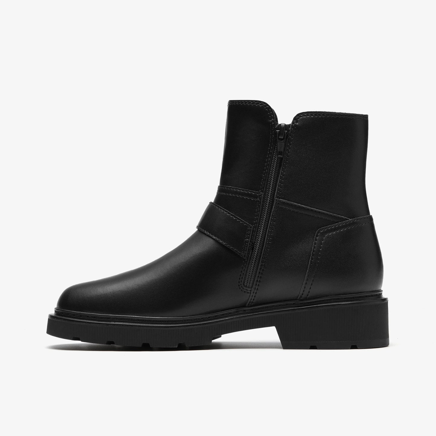 Botas De La Marca Clarks Para Mujer Modelo Lauryl Bay Black Leather En Color Negro