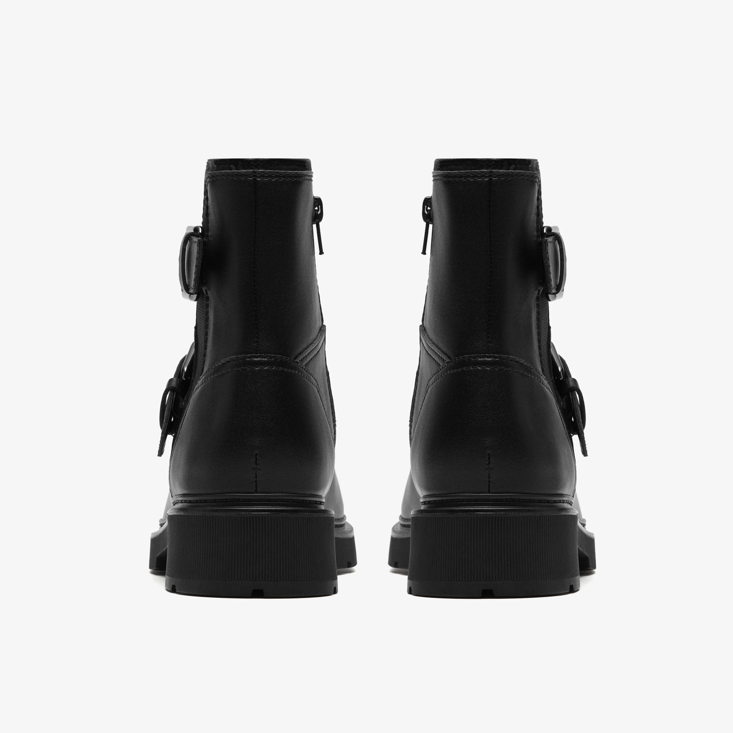 Botas De La Marca Clarks Para Mujer Modelo Lauryl Bay Black Leather En Color Negro