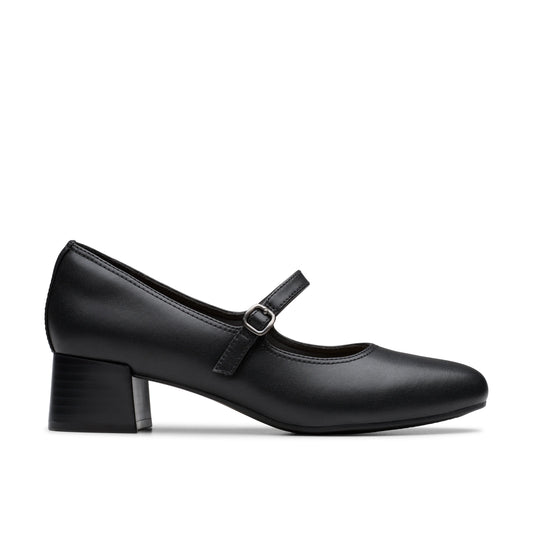 Zapatos De Vestir De La Marca Clarks  Para Mujer Modelo Iridessa Rae Black Leather En Color Negro