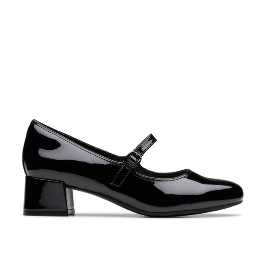 Zapatos De Vestir De La Marca Clarks  Para Mujer Modelo Iridessa Rae Black Pat En Color Negro
