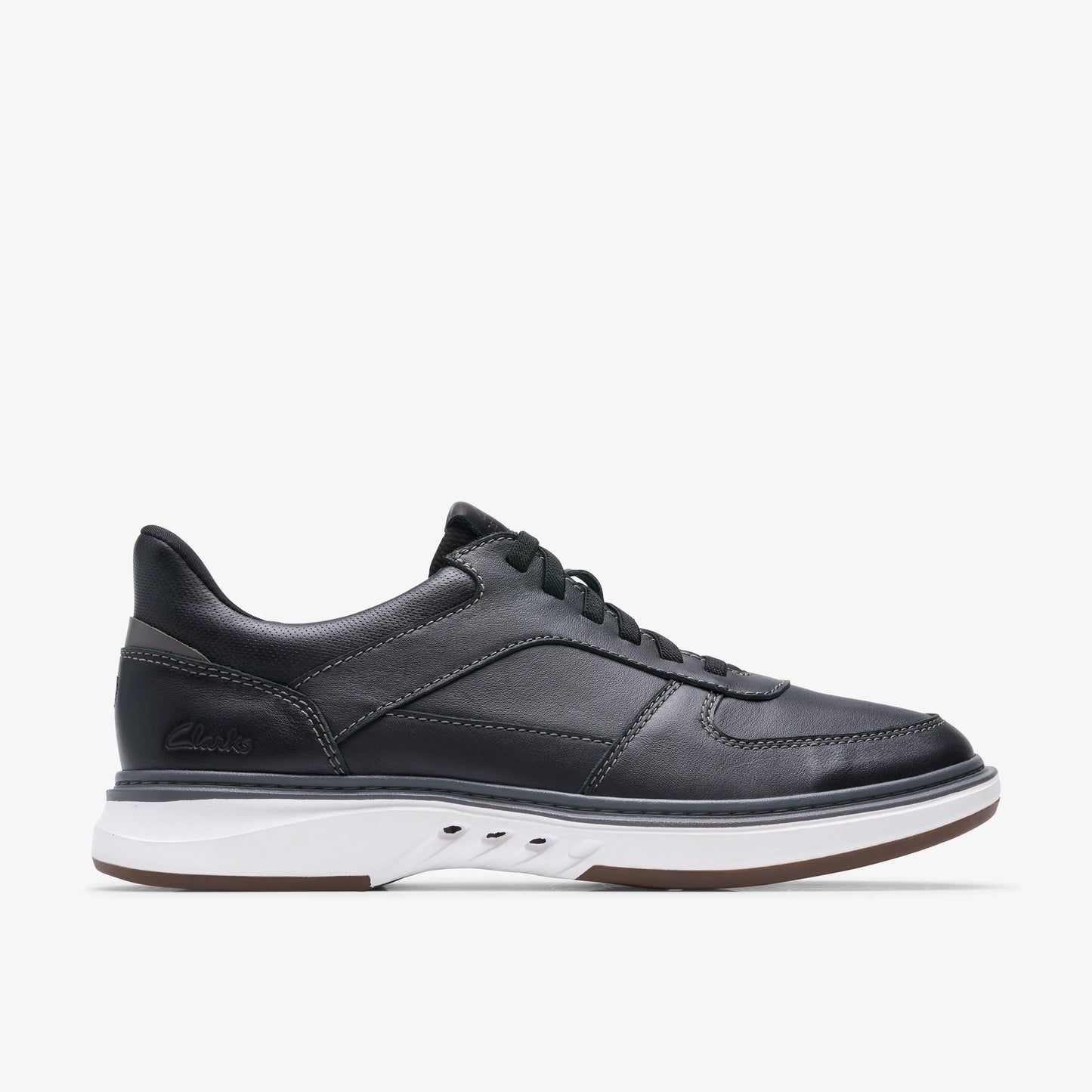 Zapatos Casual De La Marca Clarks Para Hombre Modelo Un Briley Tie Black En Color Negro