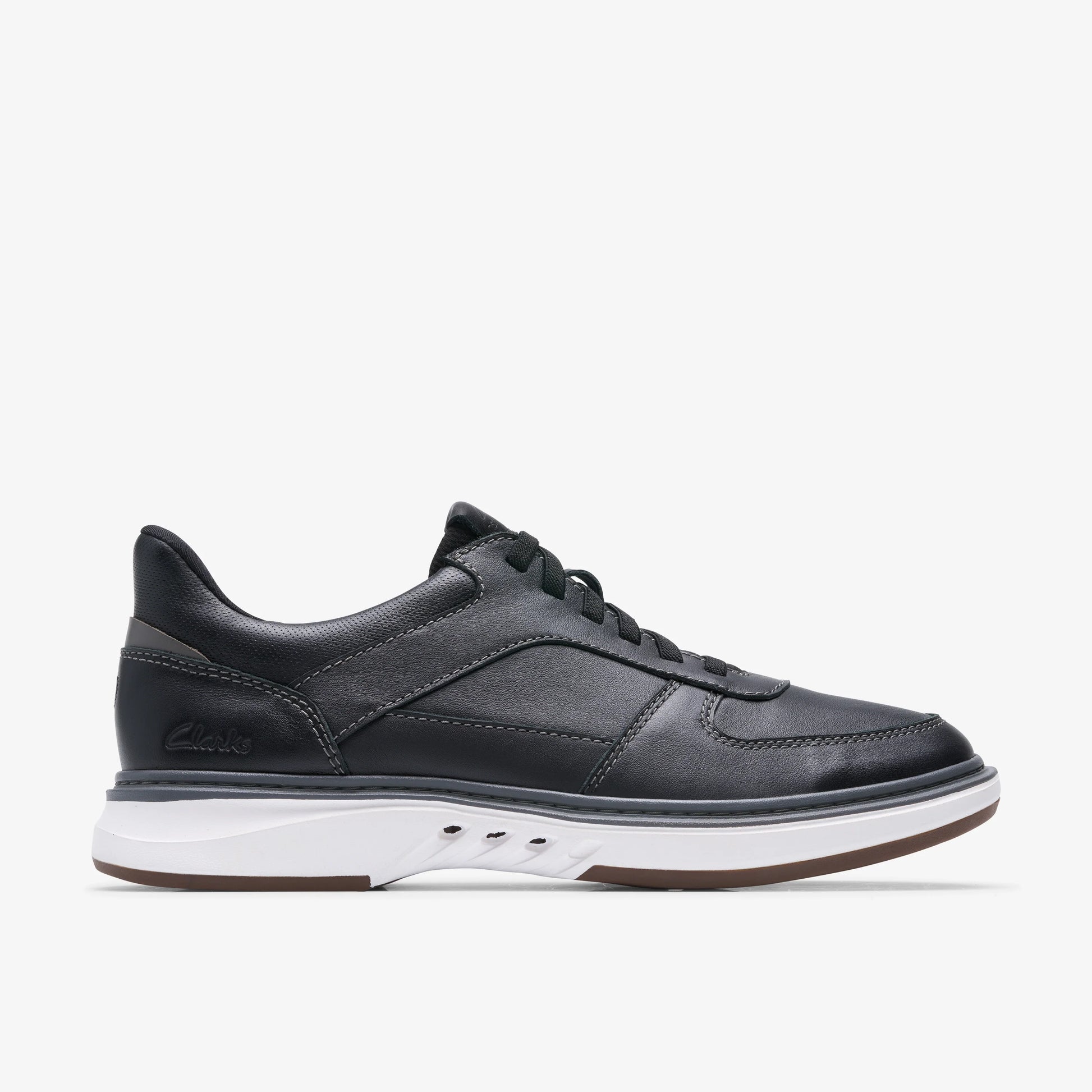 Zapatos Casual De La Marca Clarks  Para Hombre Modelo Un Briley Tie Black En Color Negro