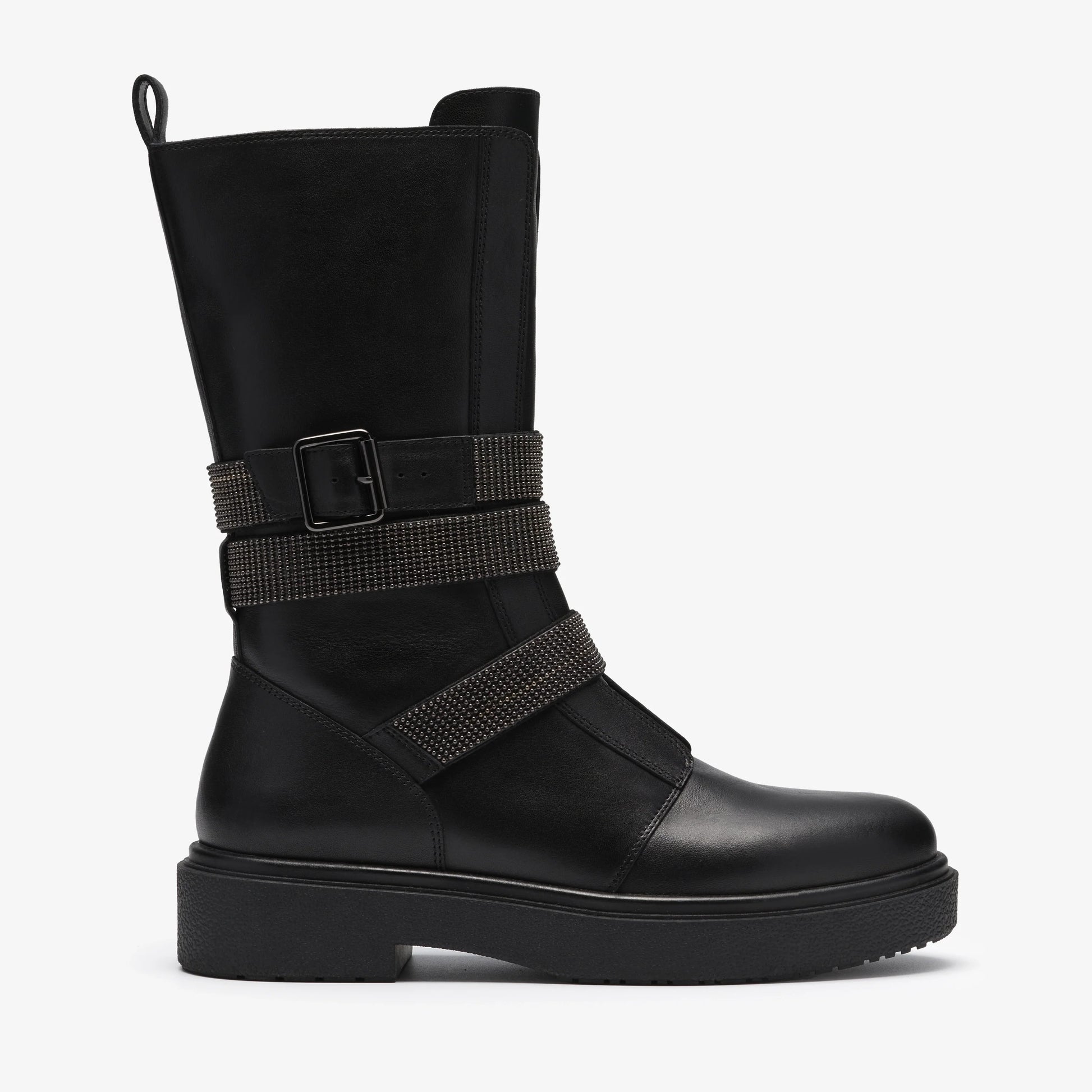 Botas De La Marca Clarks  Para Mujer Modelo Muster Chain Black Leather En Color Negro