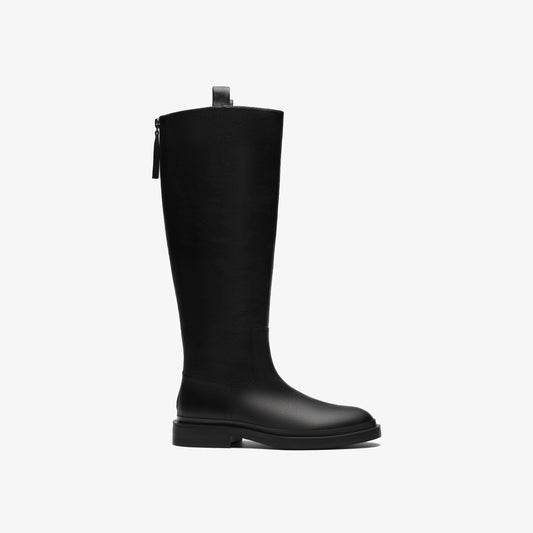 Botas De La Marca Clarks  Para Mujer Modelo Previa Hi Black Leather En Color Negro