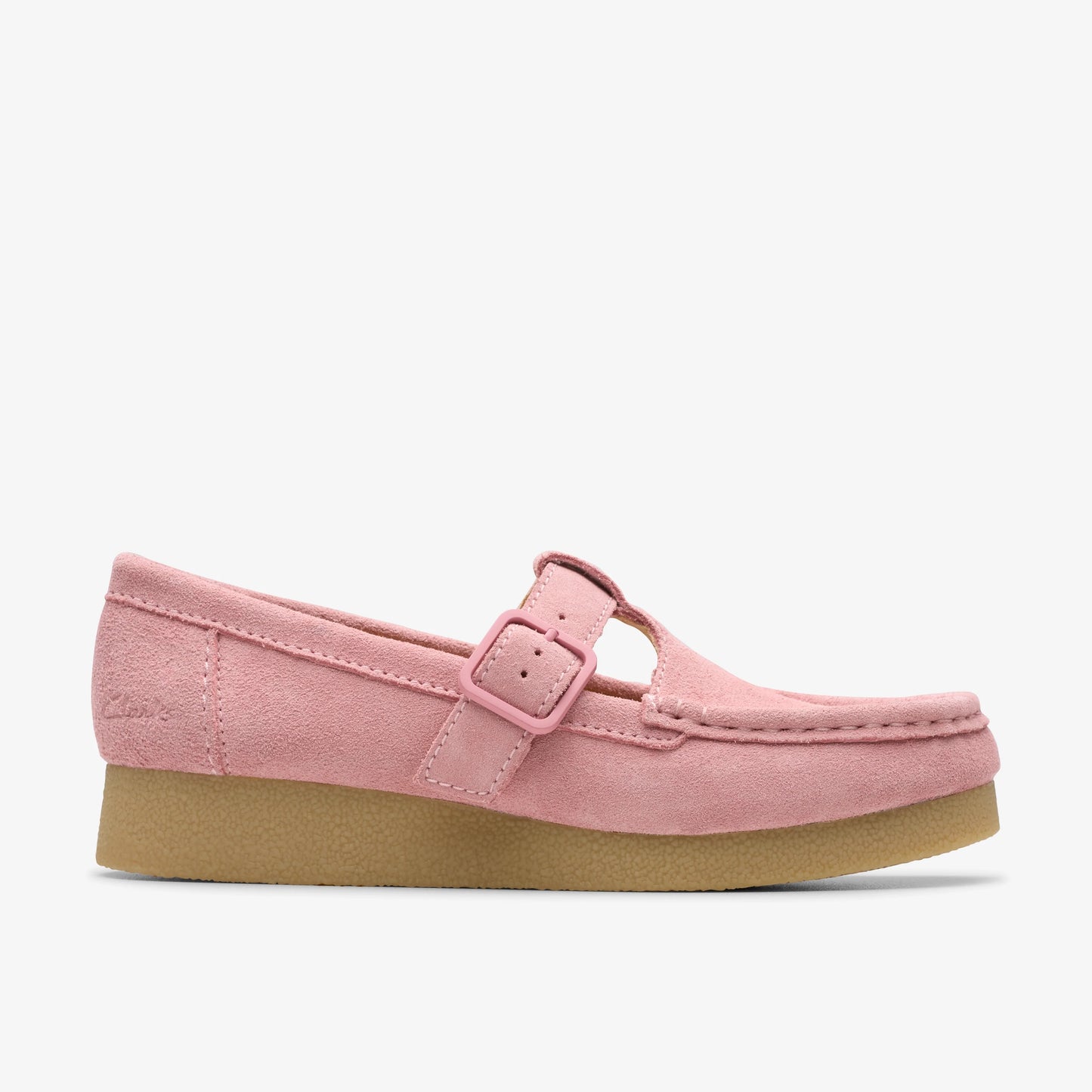 Zapatos Casual De La Marca Clarks  Para Mujer Modelo Wallabeeevobar Dusty Rose Sde En Color Rosa