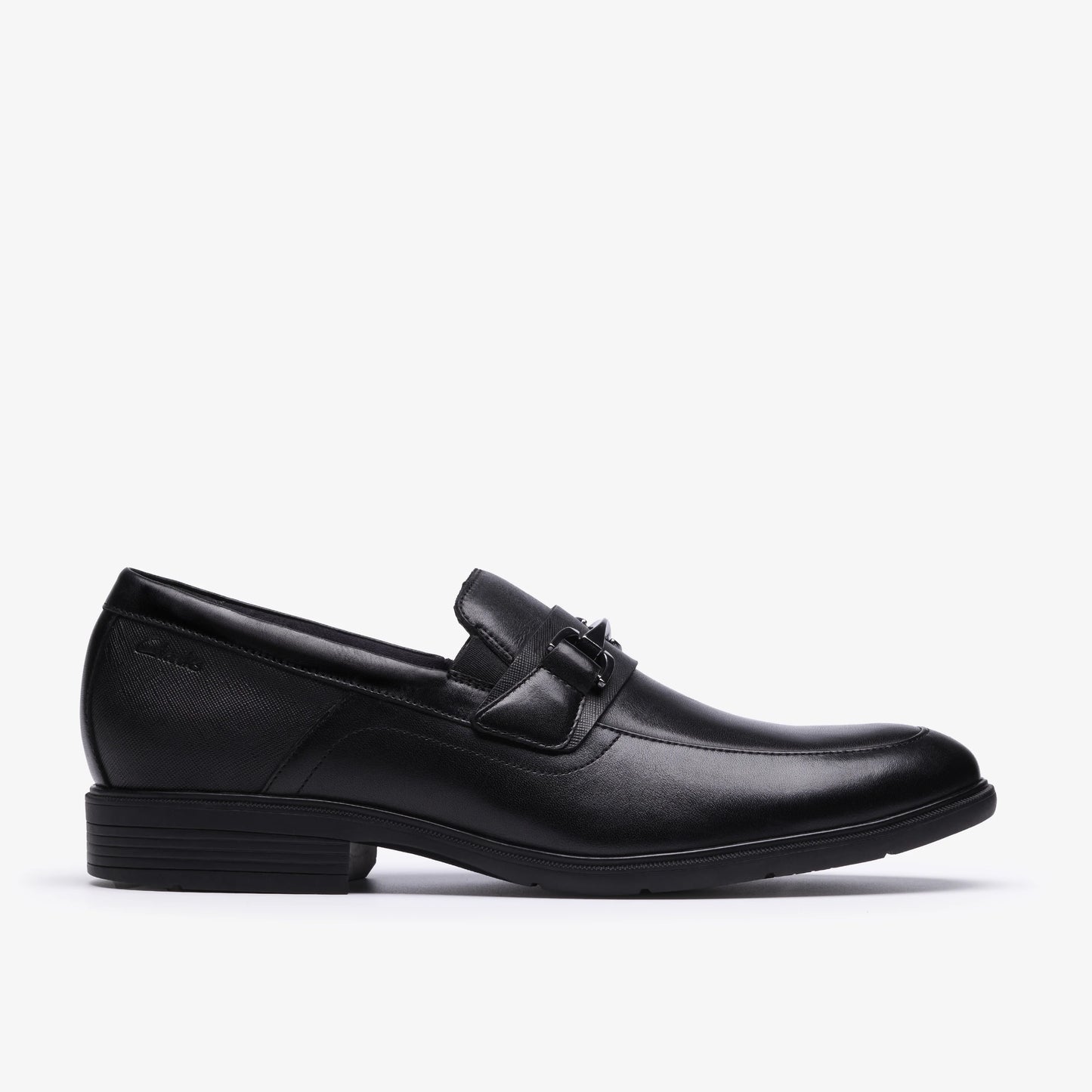 Zapatos De Vestir De La Marca Clarks Para Hombre Modelo Steadwell Bit Black Leather En Color Negro