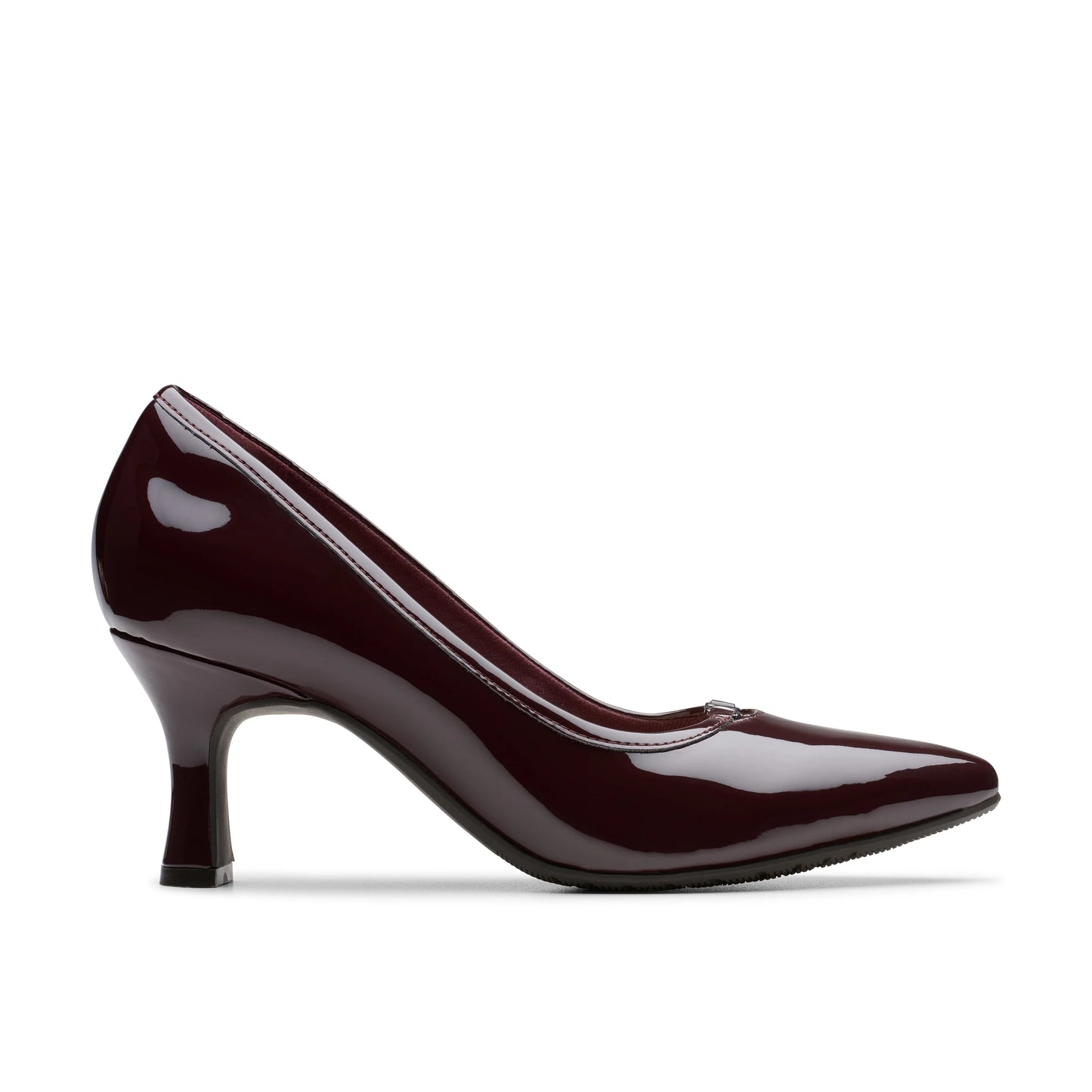 Zapatos De Vestir De La Marca Clarks  Para Mujer Modelo Kataleyna West Merlot En Color Rojo