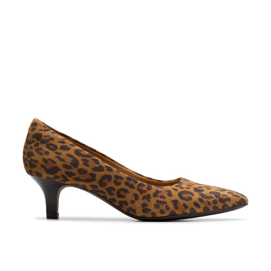 Zapatos De Vestir De La Marca Clarks  Para Mujer Modelo Shondrah Jade Leopard Print En Color Animal Print