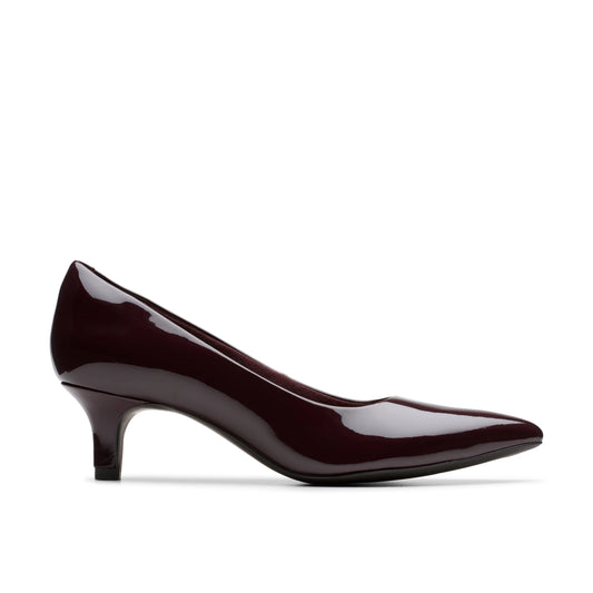 Zapatos De Vestir De La Marca Clarks  Para Mujer Modelo Shondrah Jade Merlot En Color Rojo