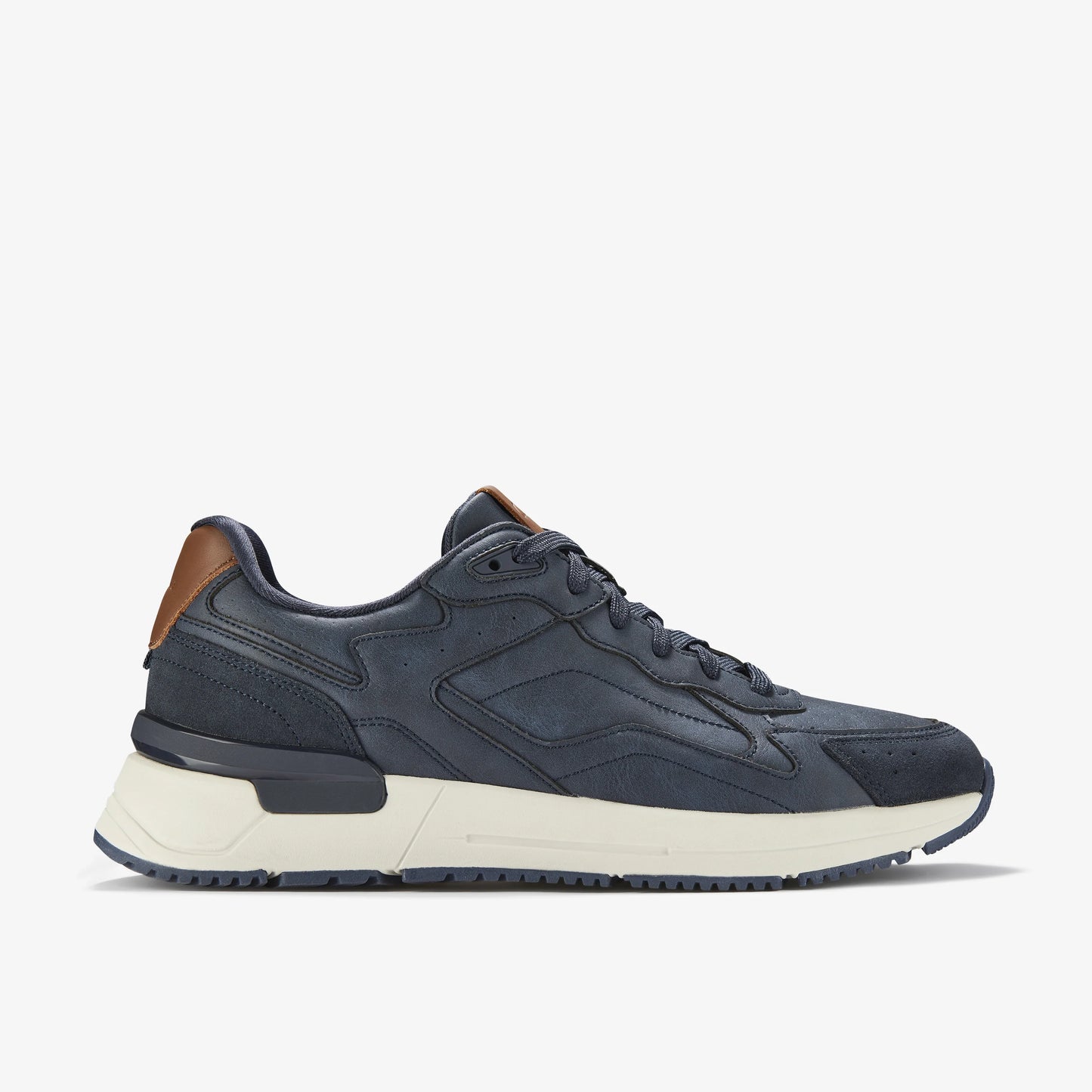 Sneakers De La Marca Clarks  Para Hombre Modelo Brayford Lace Navy En Color Azul