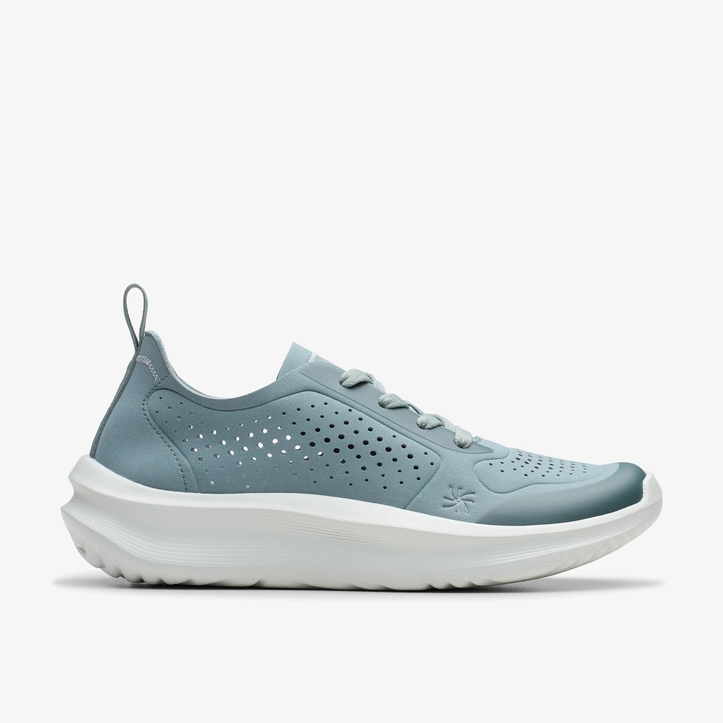 Sneakers De La Marca Clarks  Para Mujer Modelo Solevana Tie Sage En Color Verde