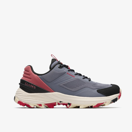 Sneakers De La Marca Clarks  Para Mujer Modelo Laila Trail Blue Combi En Color Azul