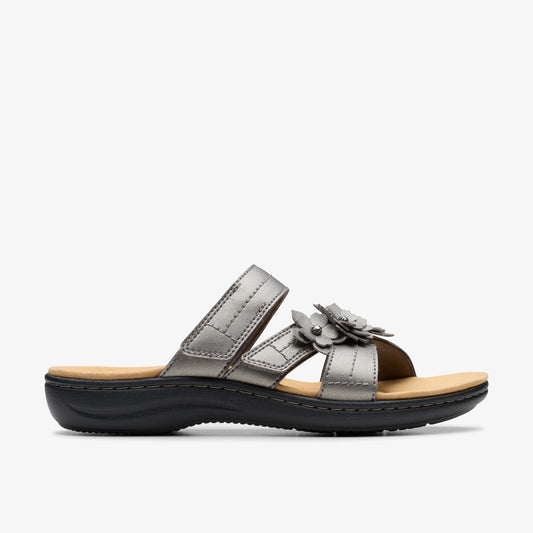 Sandalias De La Marca Clarks  Para Mujer Modelo Laurieann Rose Pewter Metallic En Color Plata