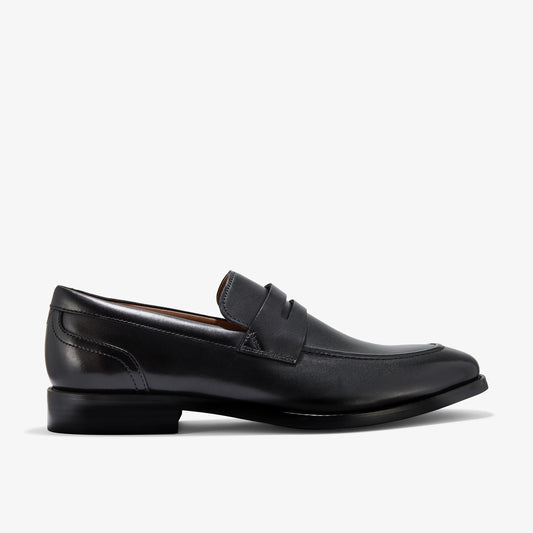 Zapatos De Vestir De La Marca Clarks  Para Hombre Modelo Banstead Lo Black Leather En Color Negro
