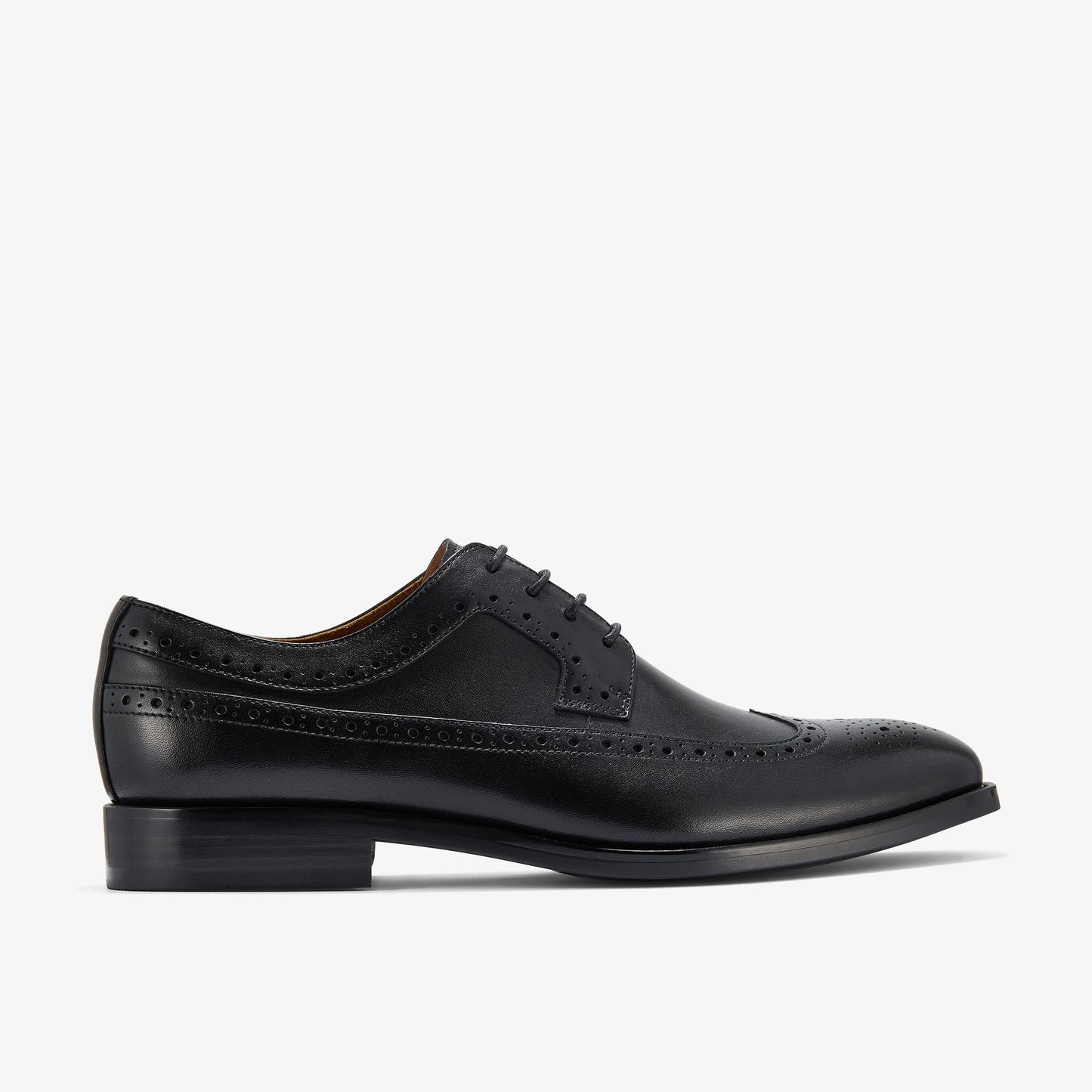 Zapatos De Vestir De La Marca Clarks  Para Hombre Modelo Banstead Tip Black Leather En Color Negro
