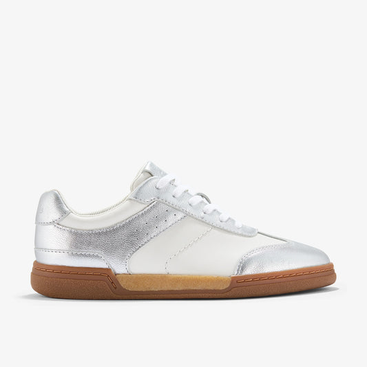 Sneakers De La Marca Clarks  Para Mujer Modelo Maseri Walk Metallic Combi En Color Metálico