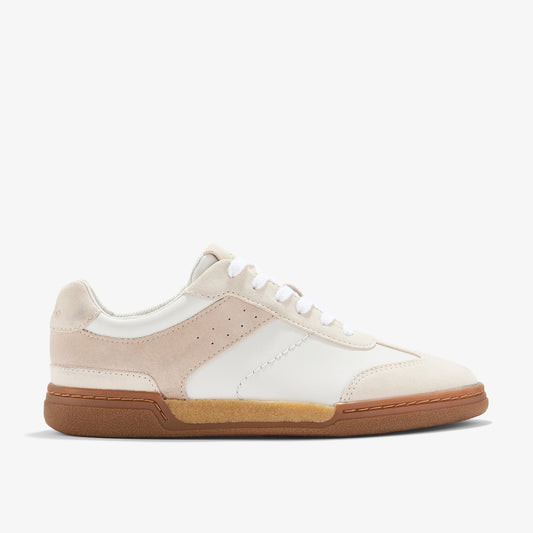 Sneakers De La Marca Clarks  Para Mujer Modelo Maseri Walk White Combi En Color Blanco
