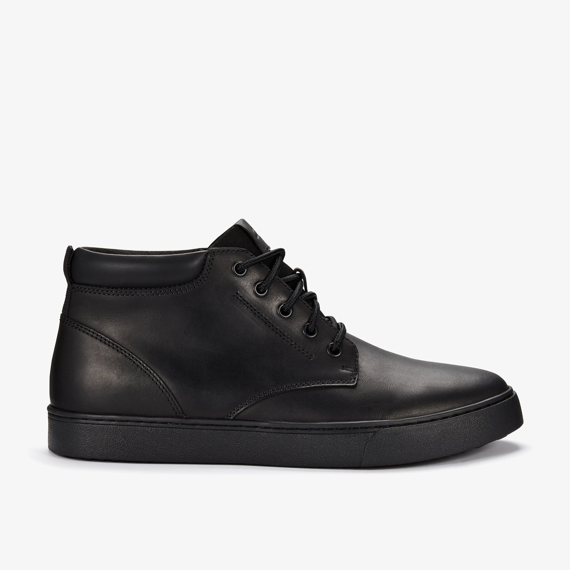 Botas De La Marca Clarks  Para Hombre Modelo Lockton Mid Black Leather En Color Negro