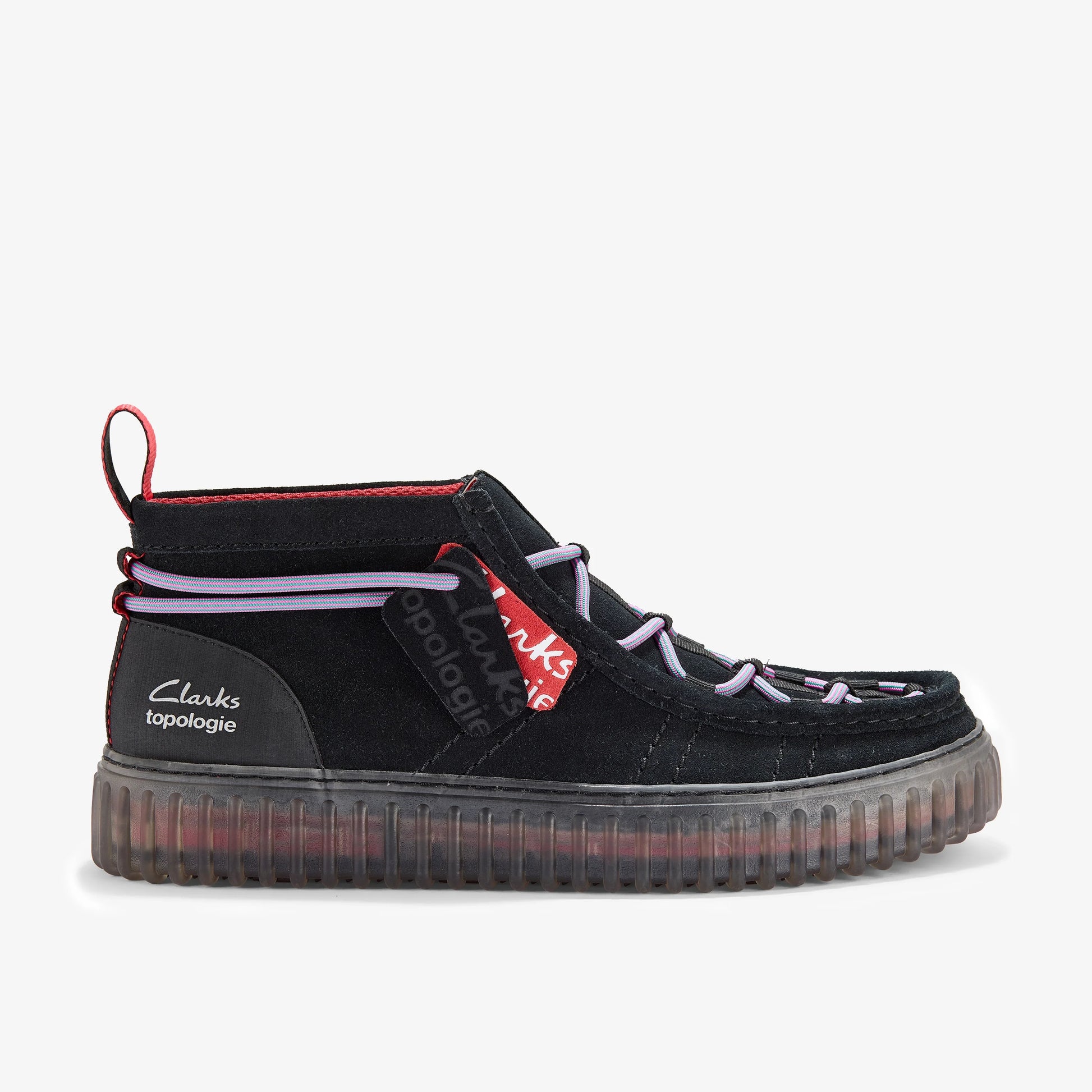 Botas De La Marca Clarks  Para Hombre Modelo Torhill Top Black Interest En Color Negro