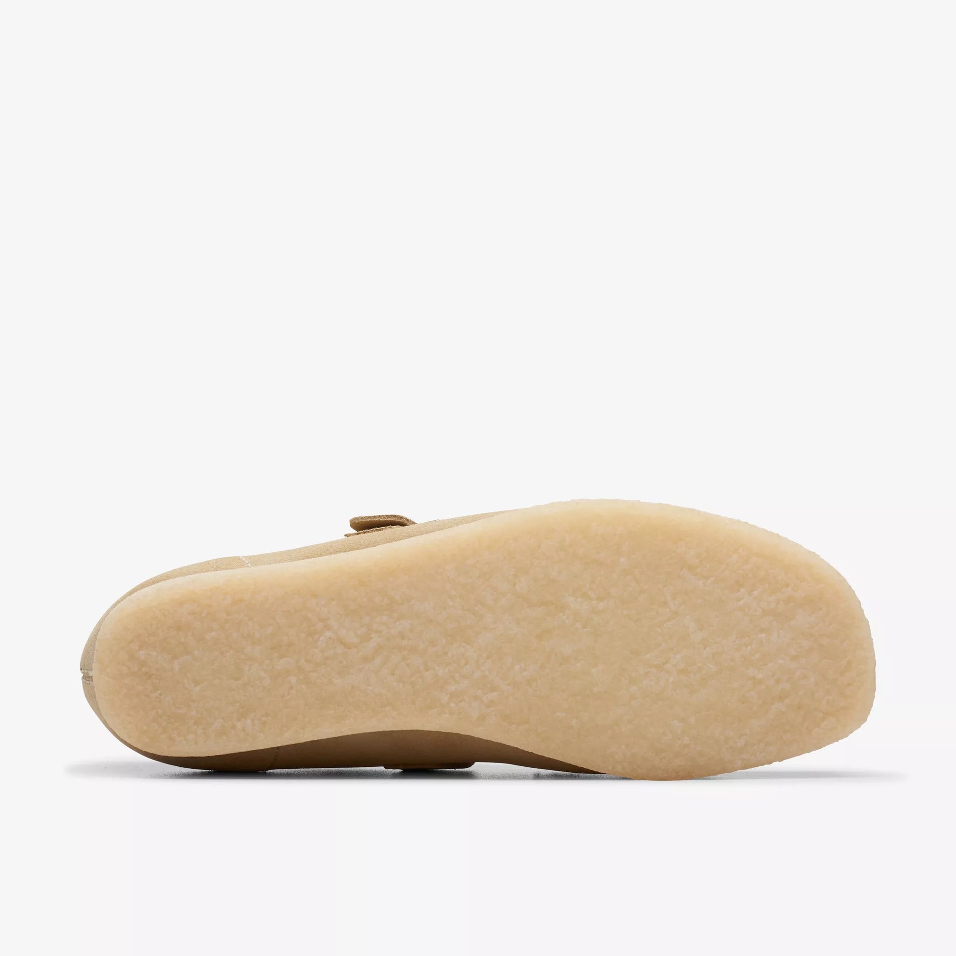 Sandalias De La Marca Clarks  Para Mujer Modelo Wallabee T Bar Maple Suede En Color Beige