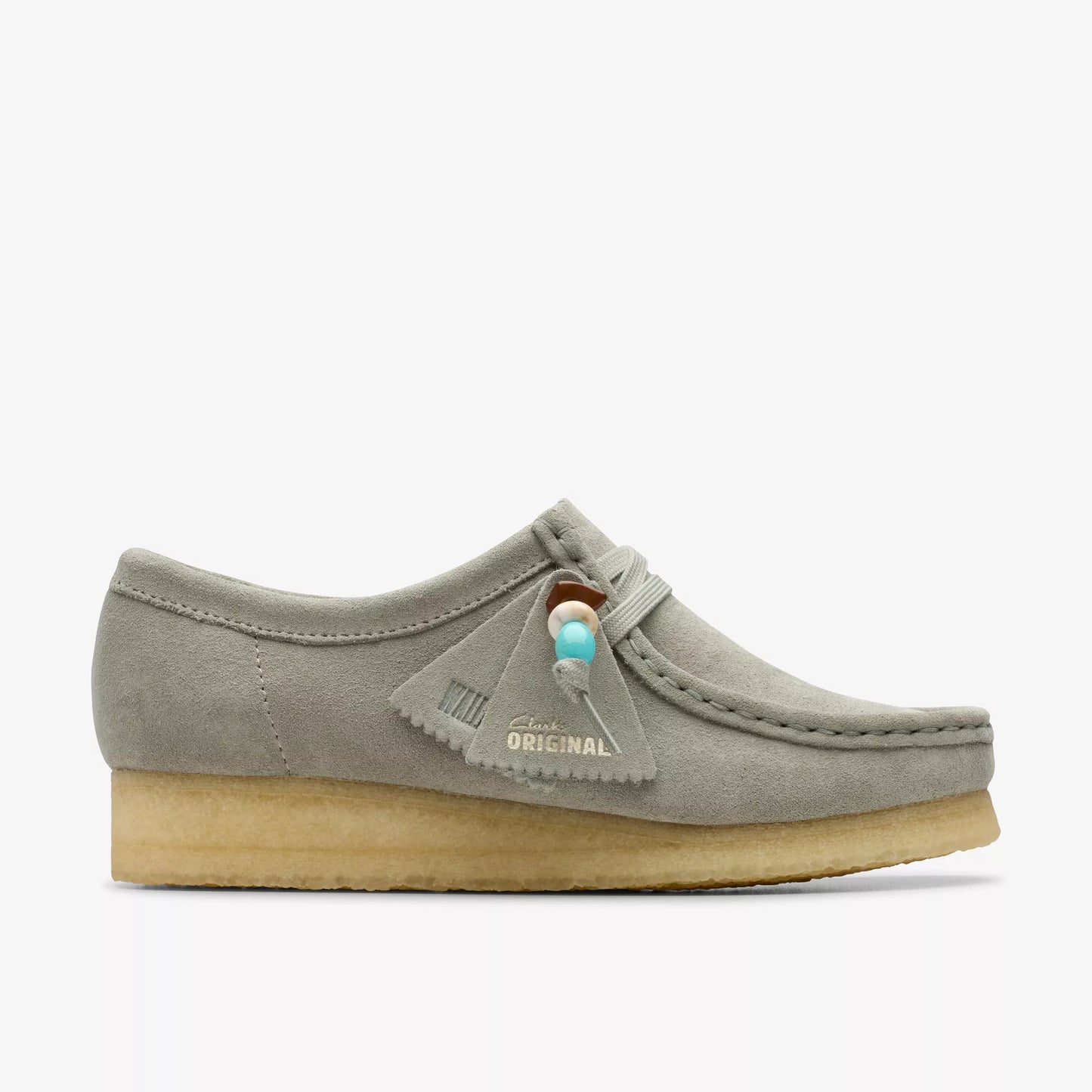 Zapatos Derby Mujer De La Marca Clarks Para Wallabee Sage Suede Modelo