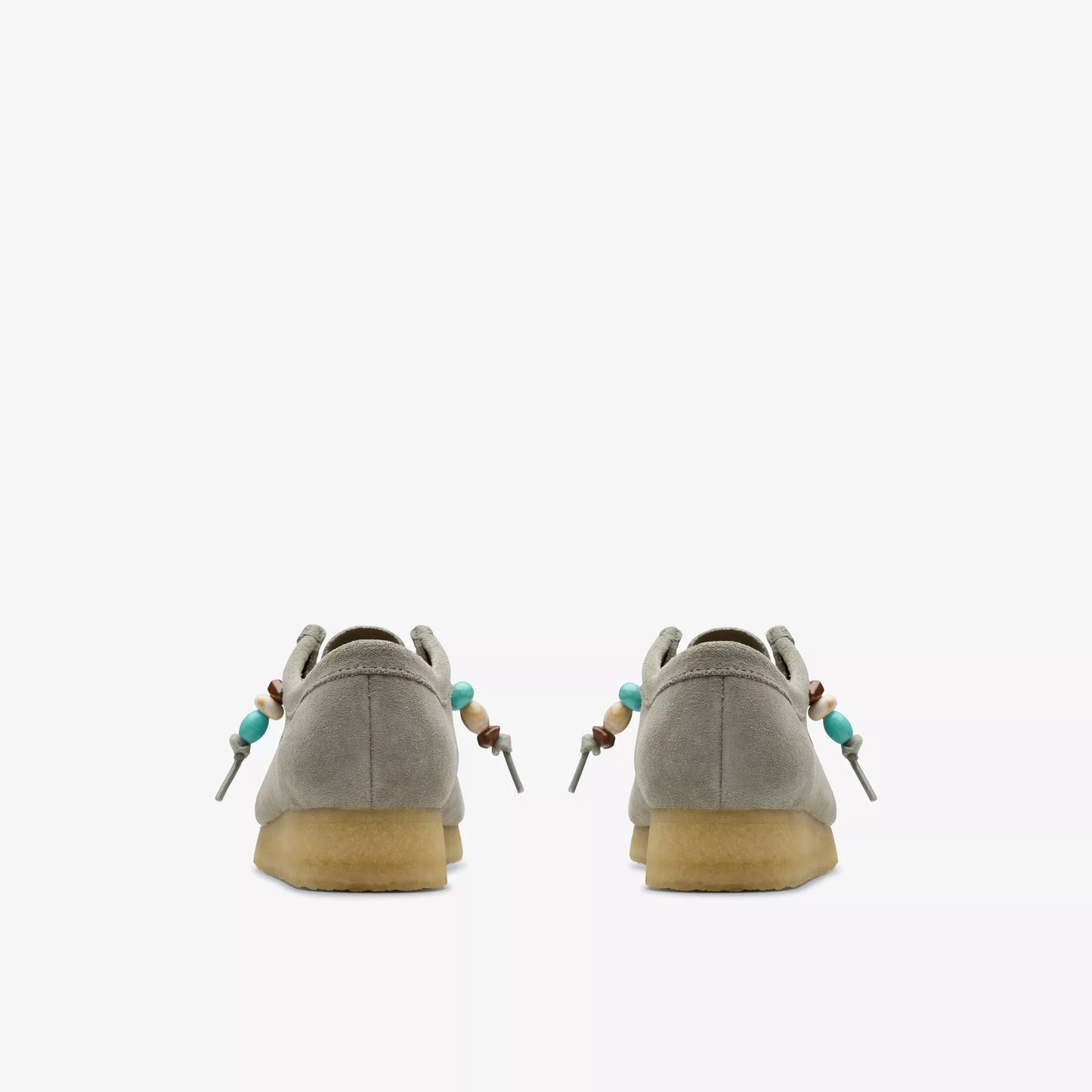 Zapatos Derby Mujer De La Marca Clarks Para Wallabee Sage Suede Modelo