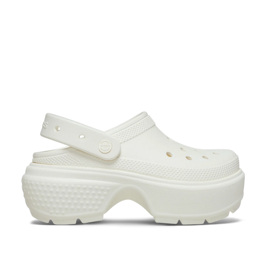 CROCS | WOMEN'S CLOGS | STOMP CLOG CHALK | WHITE