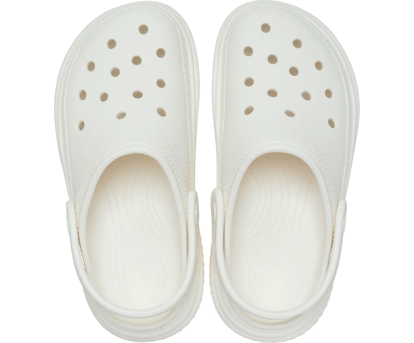 CROCS | DAMEN-CLOGS | STOMP CLOG KREIDE | WEISS