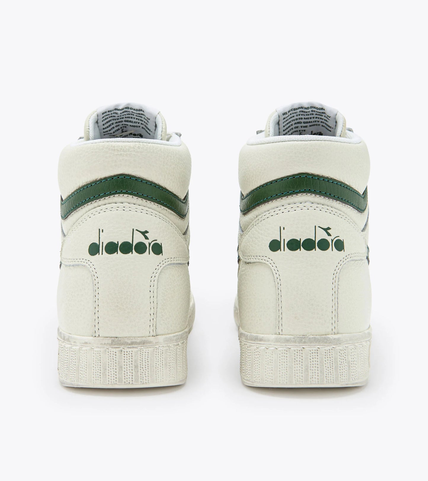 DIADORA | SNEAKERS HOMBRE | GAME L HIGH WAXED SUEDE POP WHITE/FERN | BLANCO
