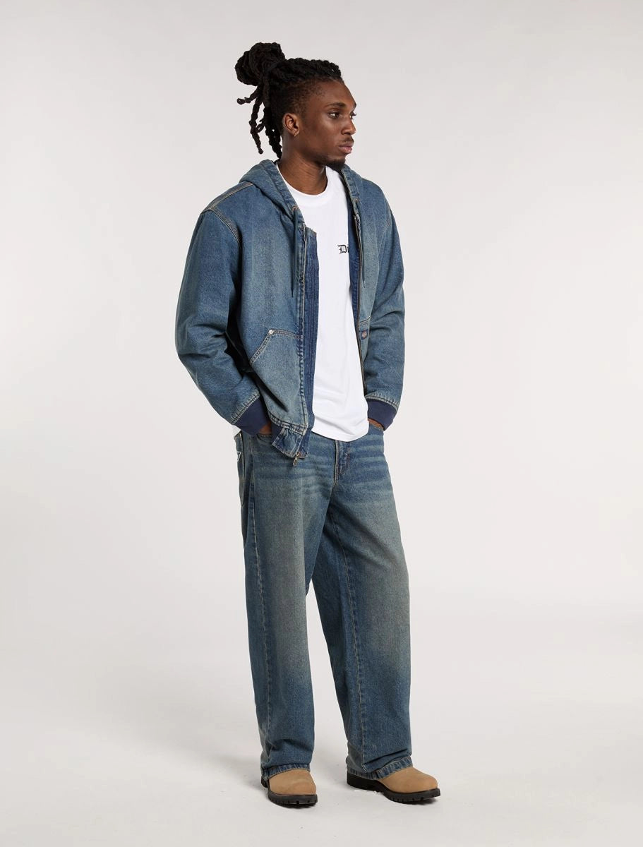 DICKIES | PANTALONES | HOMBRE | HILHAM DENIM KHAKI TNTD BLUE | AZUL