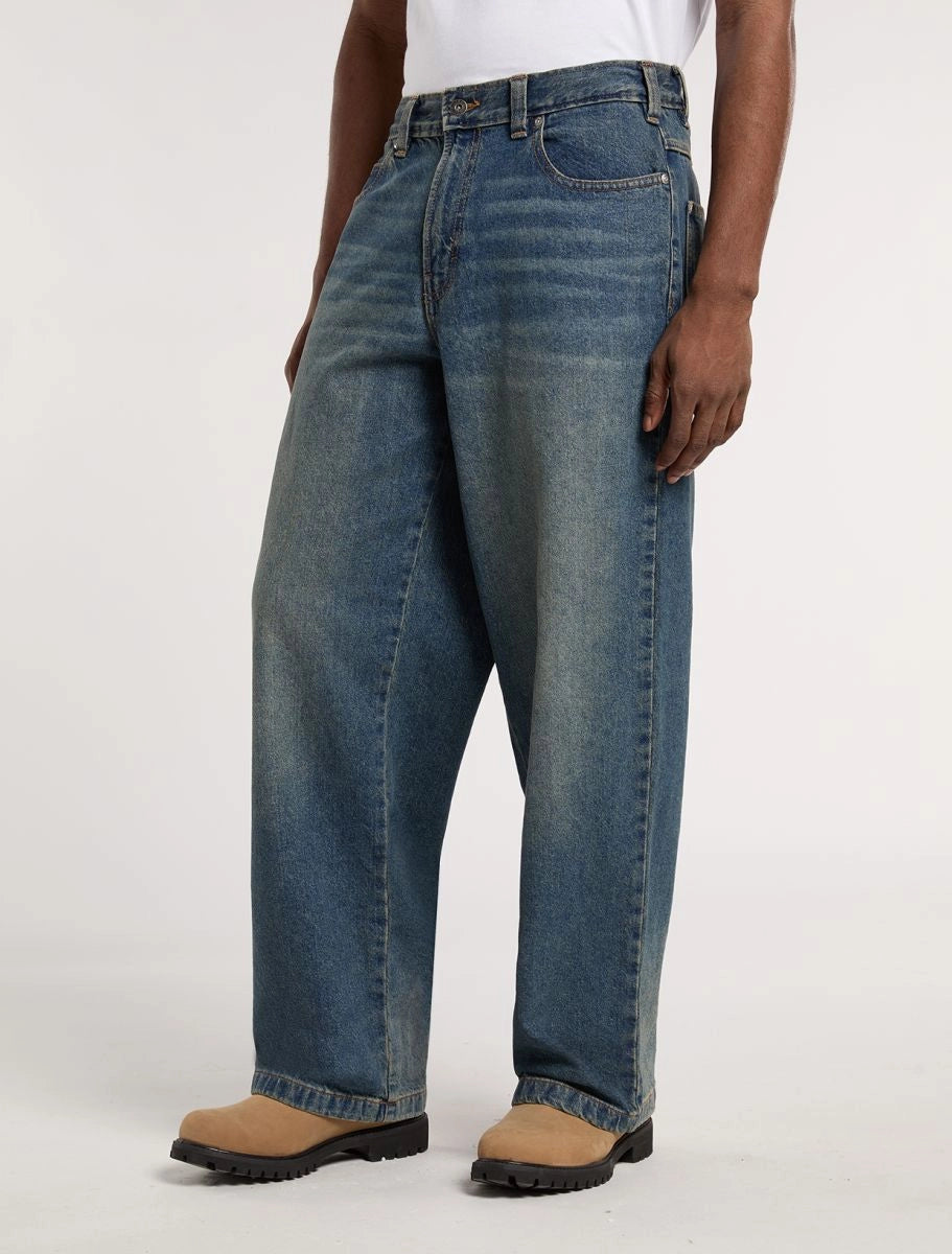DICKIES | PANTALONES | HOMBRE | HILHAM DENIM KHAKI TNTD BLUE | AZUL
