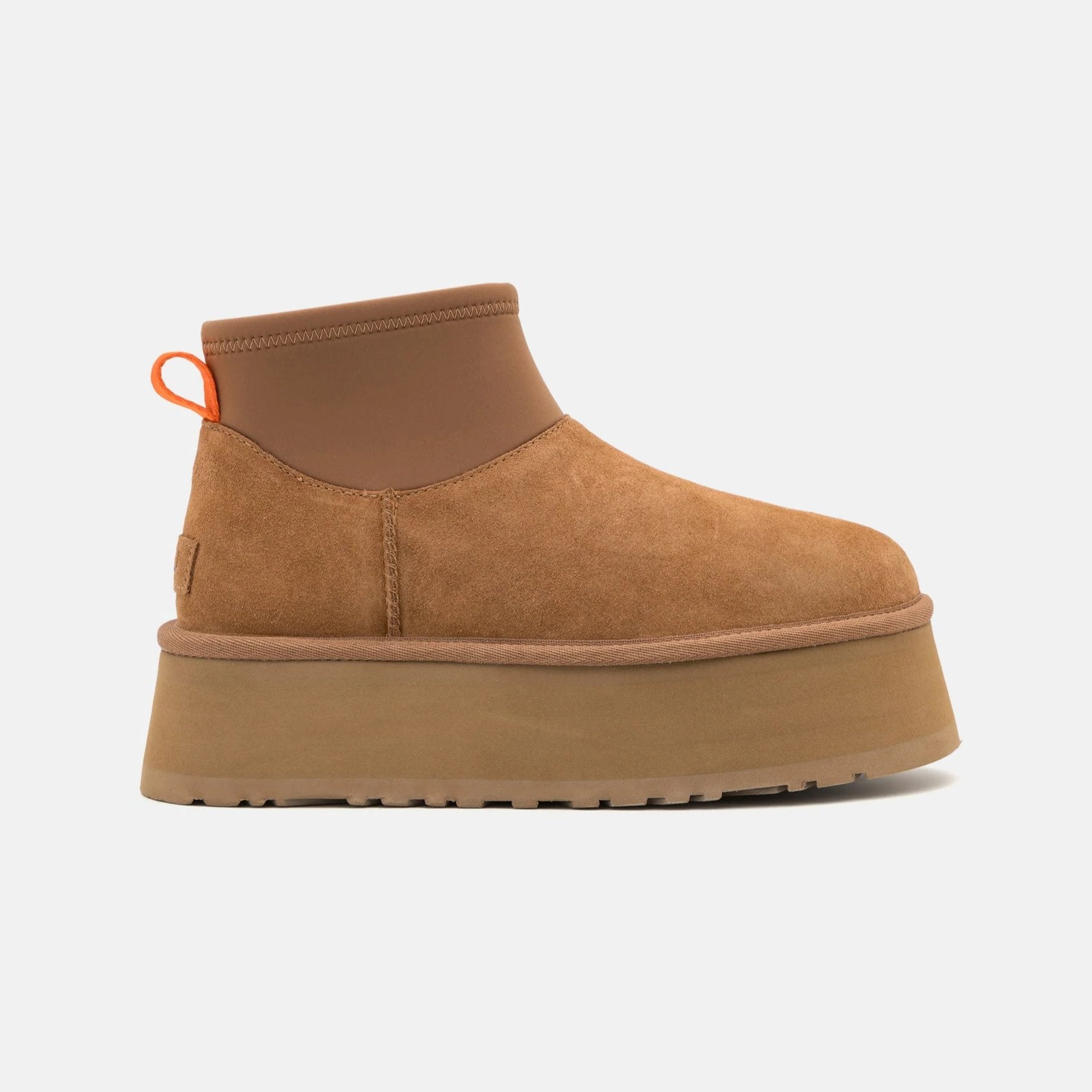 UGG BOTAS MUJER CLASSIC MINI DIPPER CHESTNUT MARRÓN – Tascon